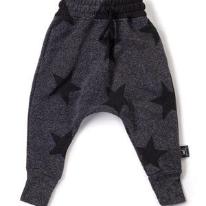 Nununu Star Baggy Pants Charcoal (Winter Weight)